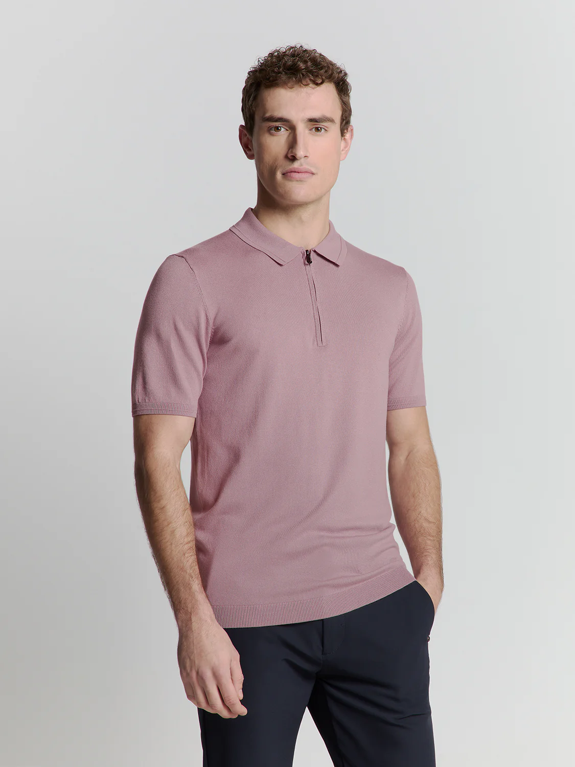 No Excess Heren polo 27210352 146 mauve