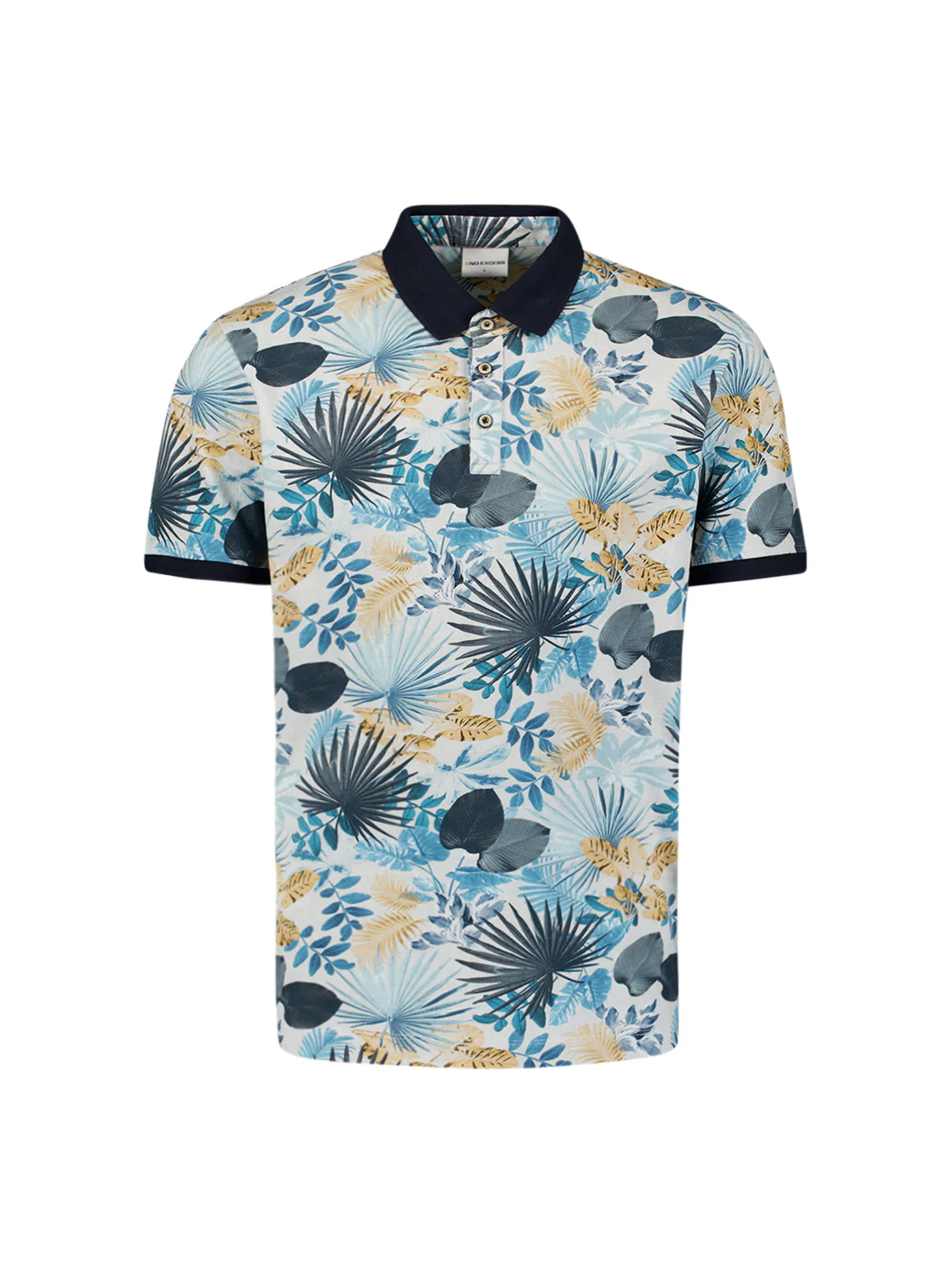 No Excess Heren polo 27380302 030 blue
