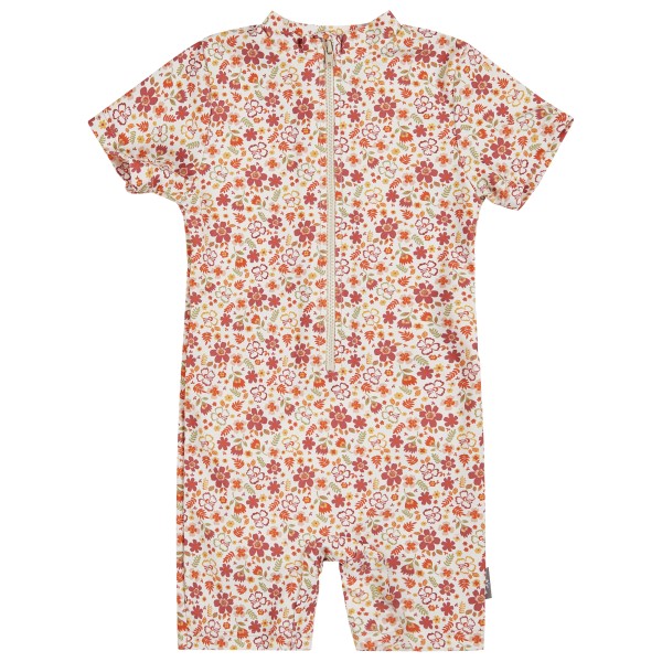 Sterntaler - Kid's Schwimmanzug Blumen - Lycra, roze