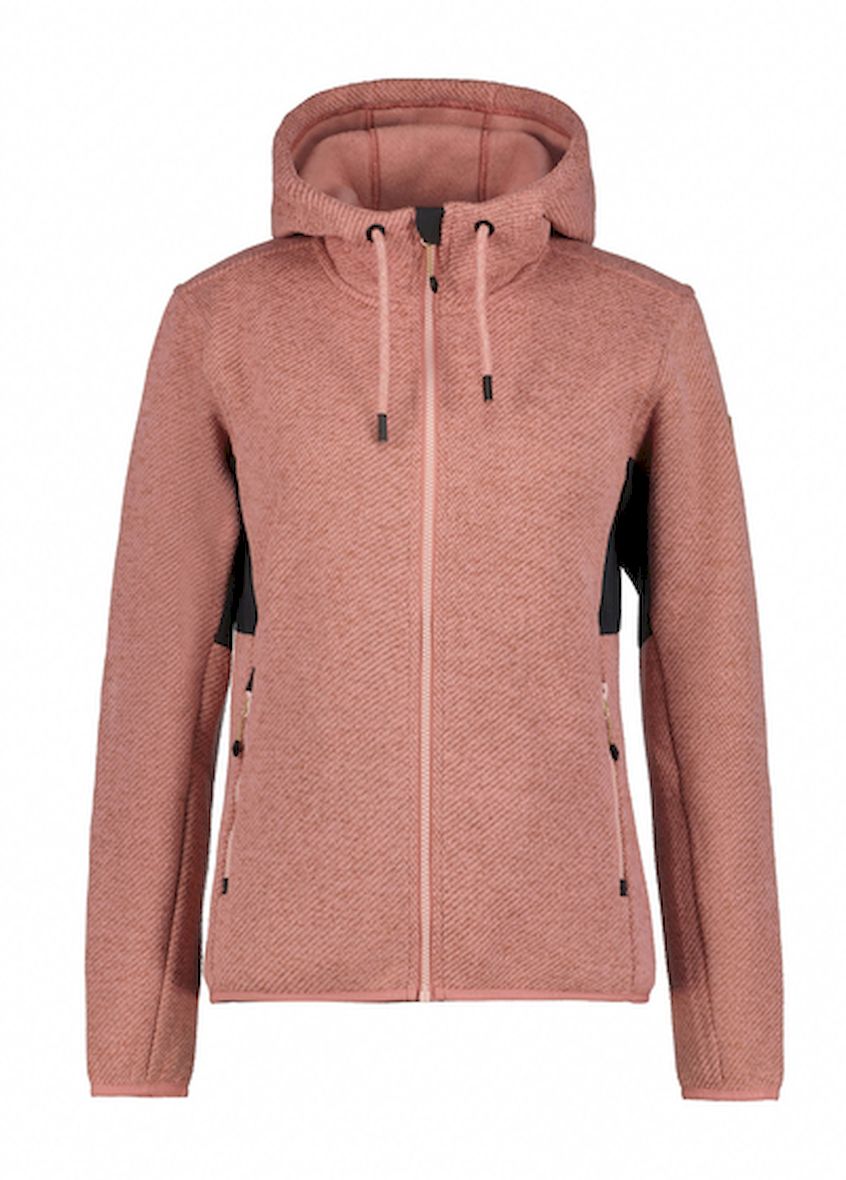 Icepeak mattawa fleece sweater met rits dames -