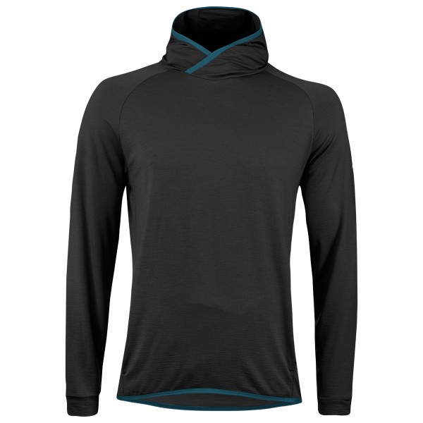 Löffler - Hoody Transtex Merino Wool - Hoodie, zwart