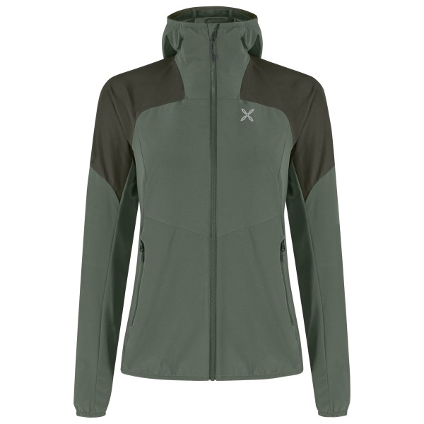 Montura - Women's Rise Hooded Jacket - Softshelljack, olijfgroen