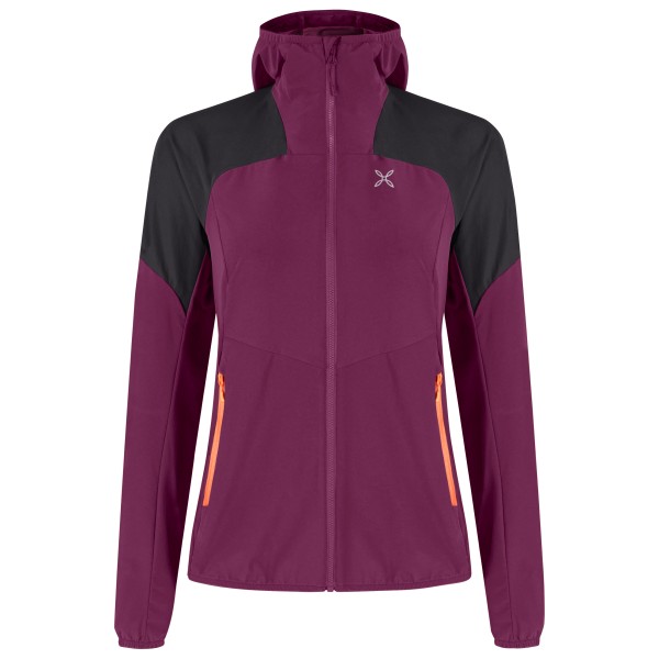 Montura - Women's Rise Hooded Jacket - Softshelljack, purper