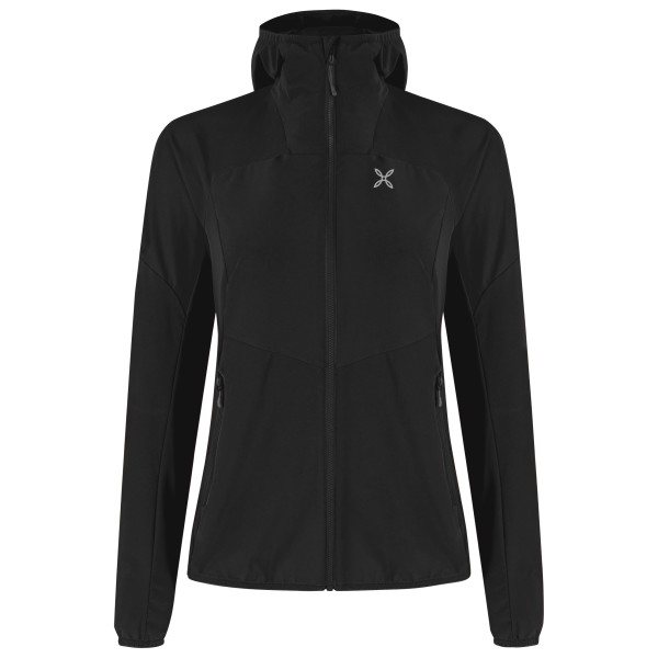 Montura - Women's Rise Hooded Jacket - Softshelljack, zwart