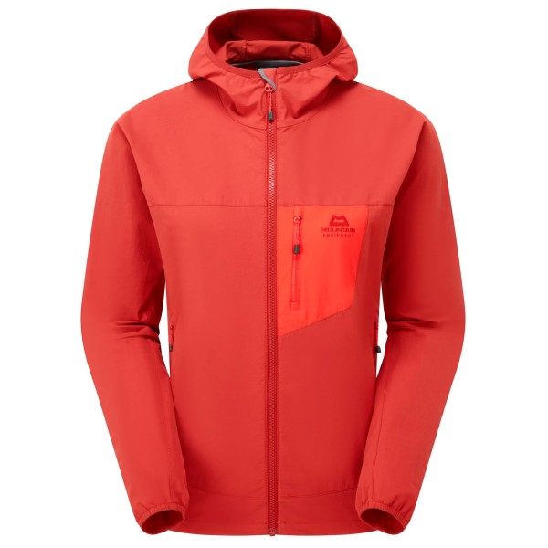 Mountain Equipment - Women's Echo Hooded Jacket - Softshelljack, rood