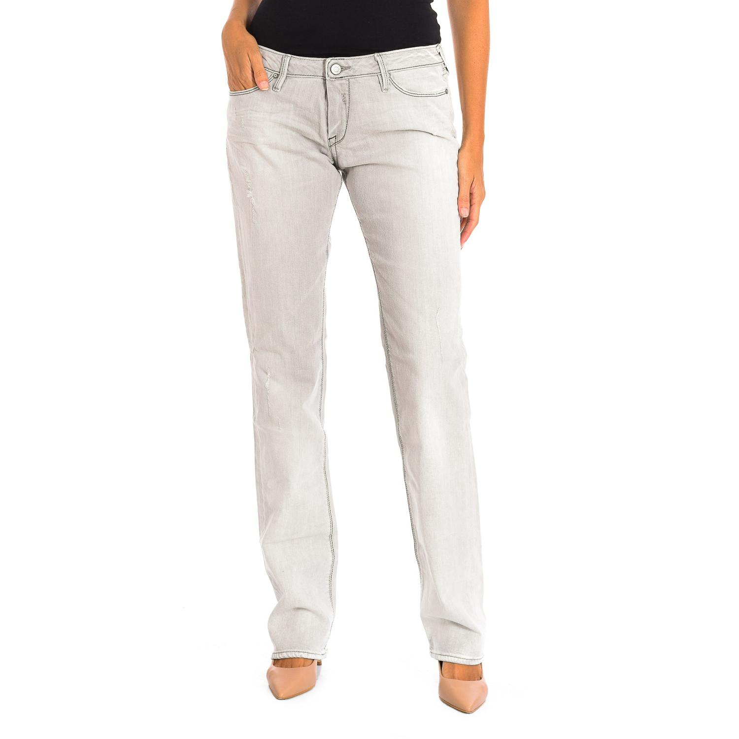 BlackPrice JFASTRIDW701 Dames Lange Jeans 32-USA grijze kleur