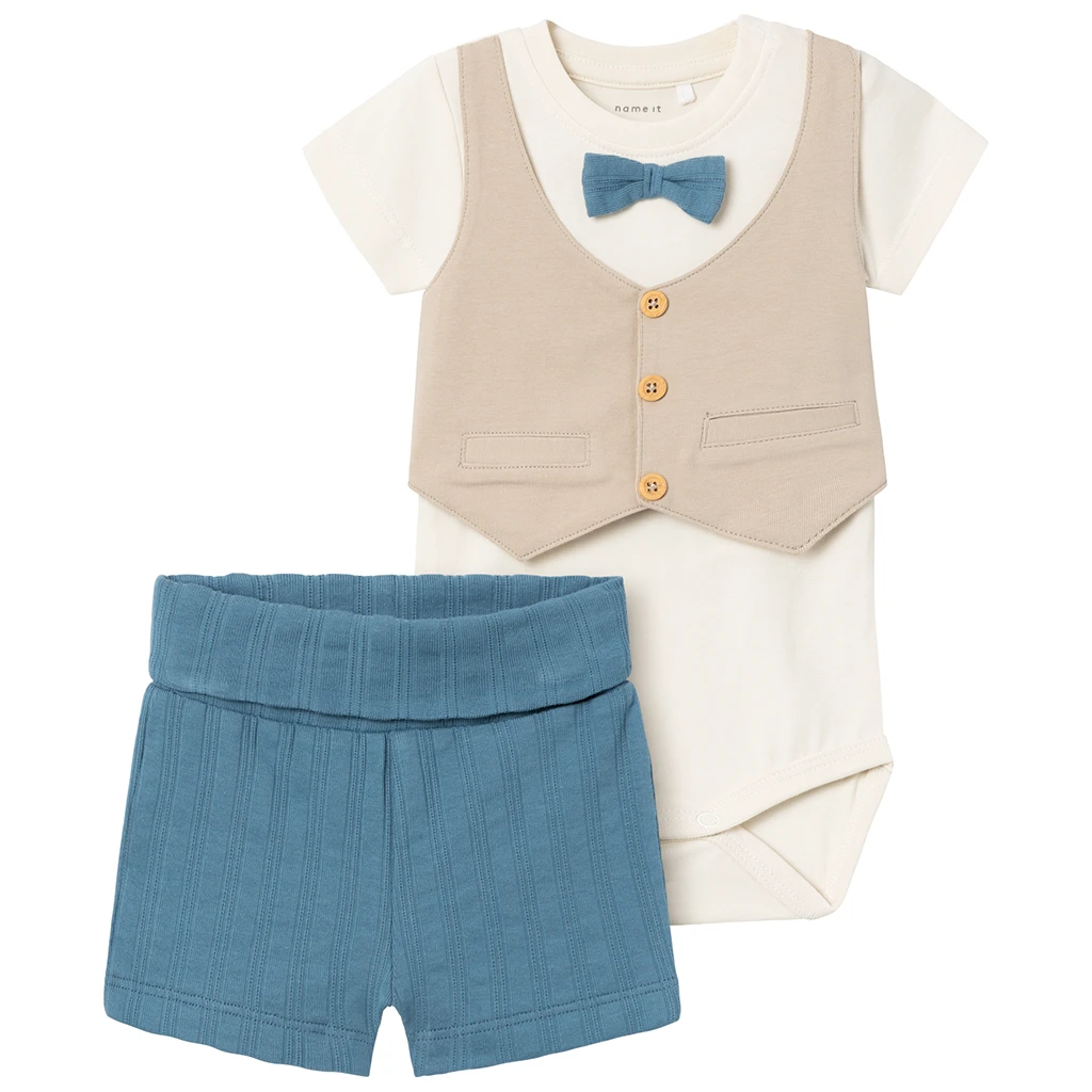 nameit-collectie Name It-collectie Setje Human (provincial blue)