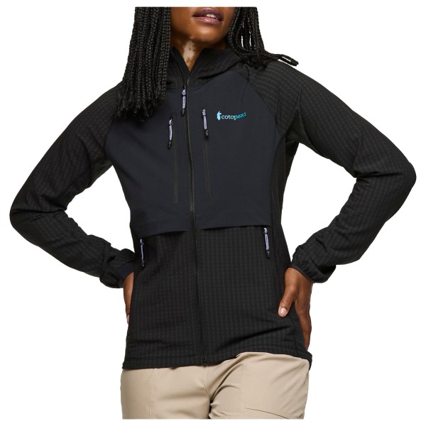 Cotopaxi - Women's Yermo Hooded Softshell Jacket - Softshelljack, zwart