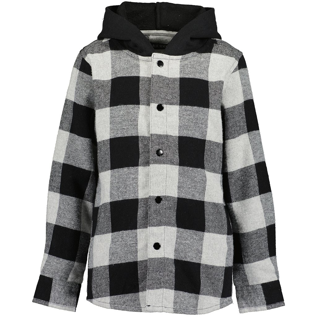 blueseven-collectie Blue Seven-collectie Overhemd Skater (black)