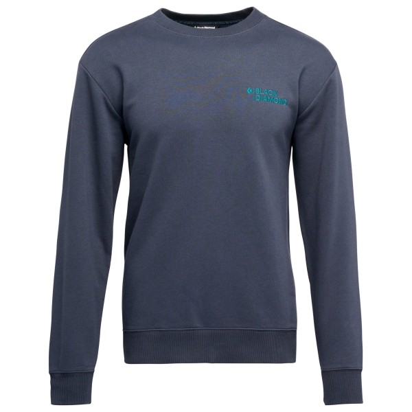 Black Diamond - Mini Stacked Crewneck - Trui, blauw