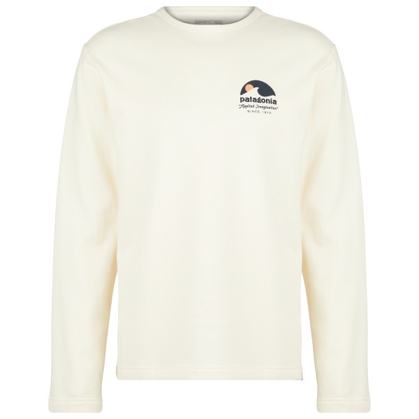 Patagonia - LW Applied Imagination Wildrise Crew - Trui, wit