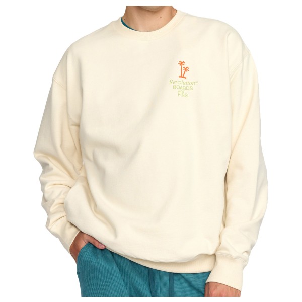 Revolution - Printed Crewneck Boards & Fins - Trui, wit