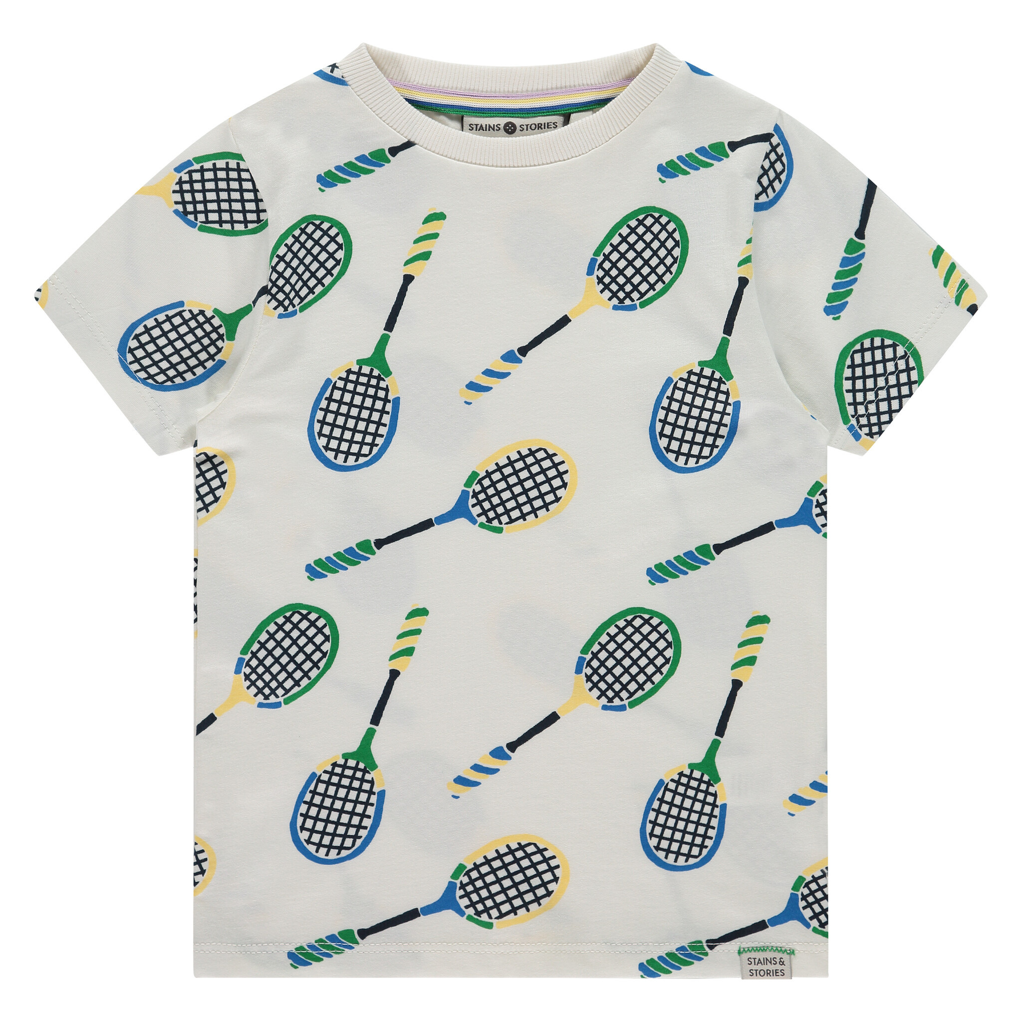 stains&stories-collectie Stains & Stories-collectie T-shirt all over print (cloud)