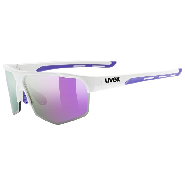 Uvex - Axos Set Cat. 3 (VLT 12%) + Clear Cat. 0 (VLT 92%) - Zonnebril wit