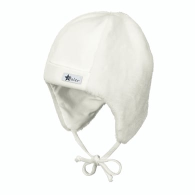 Sterntaler Cap Teddyflausch ecru
