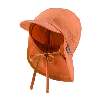 Sterntaler Basic Peaked cap met nekbeschermingsroest