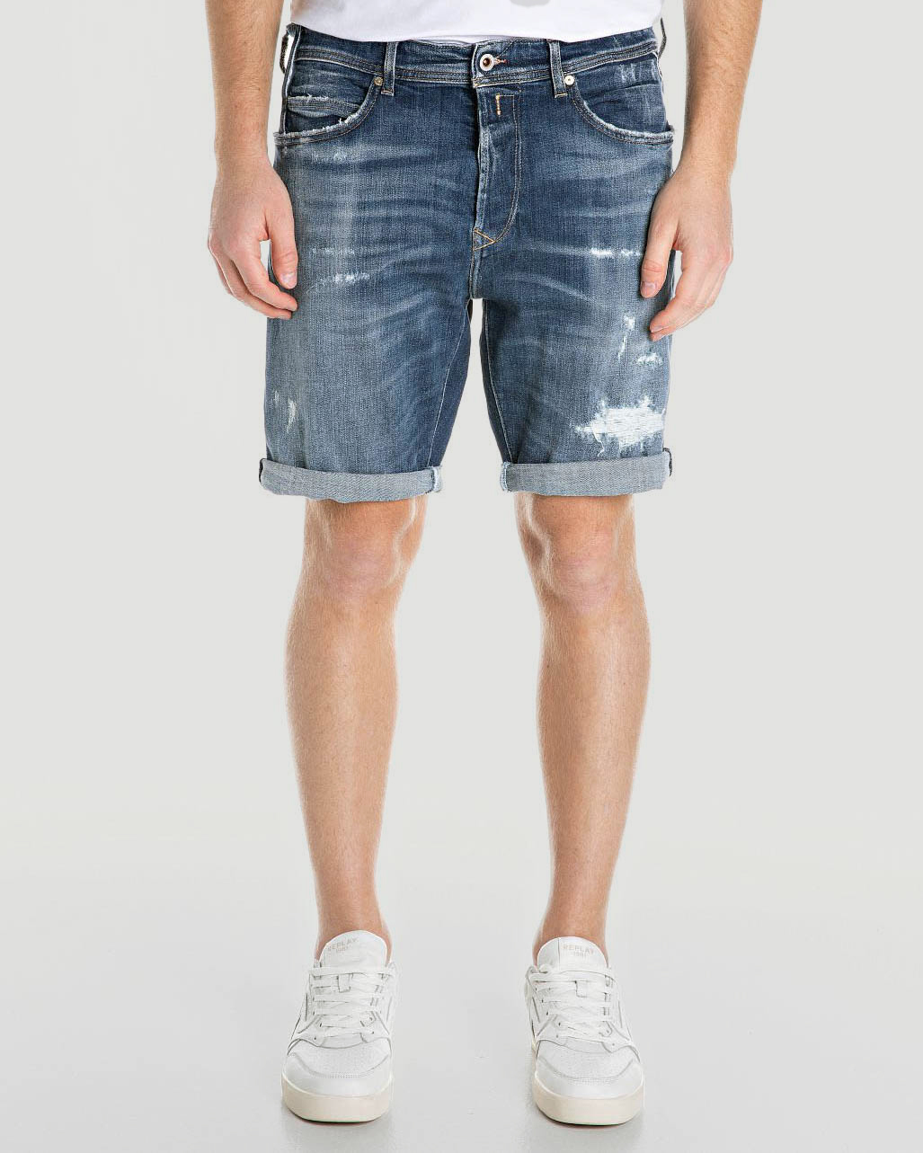 Replay Aged Heren Short