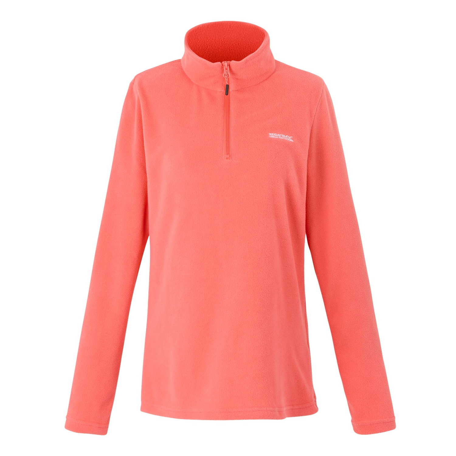 Regatta - Geweldige Outdoors Dames Sweetheart 1/4 Zip Fleece Sweater (Perzikbloesem)