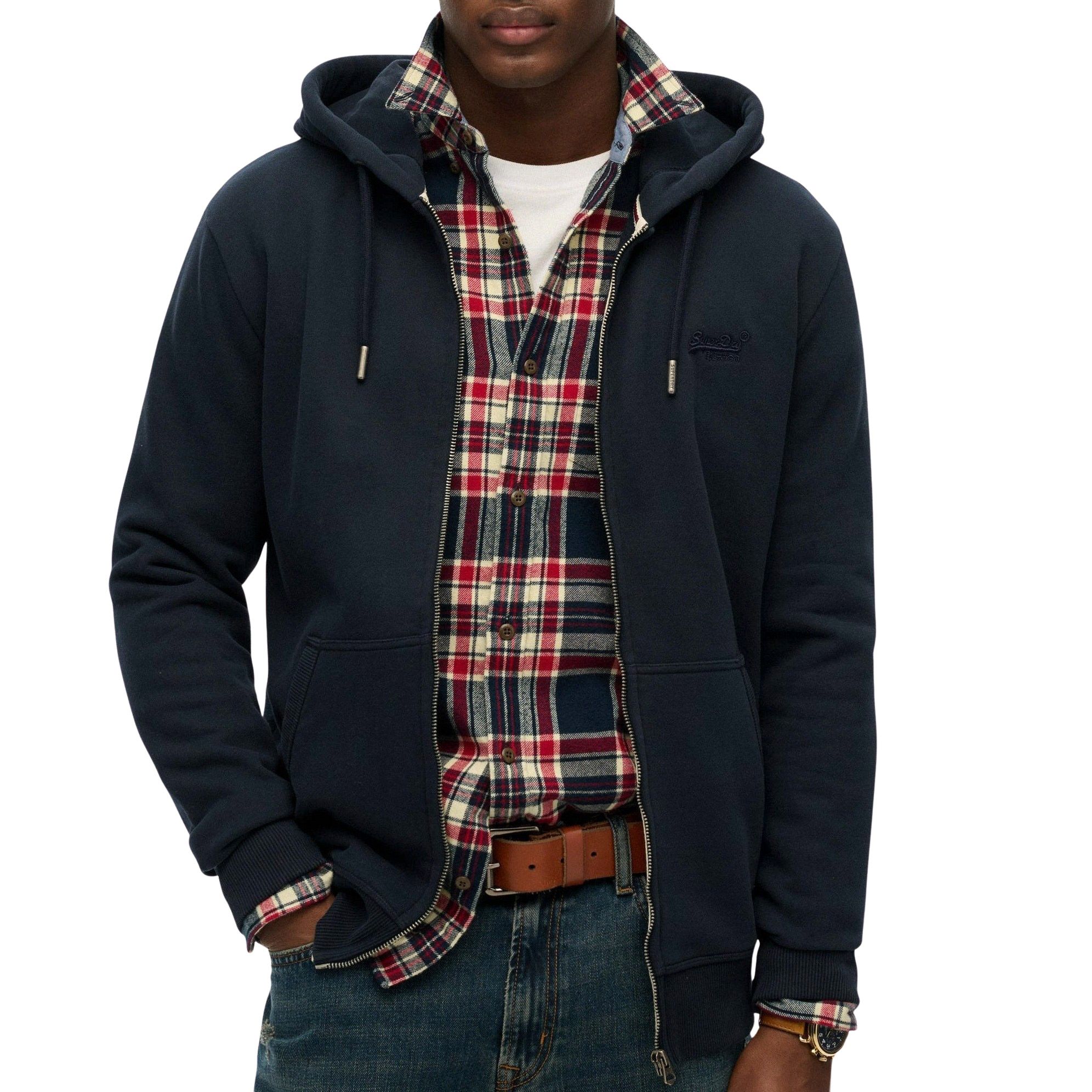 Superdry Essential Logo Zip Vest Heren