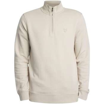 Lyle & Scott Sweater Lyle & Scott Superfijne kwartrits sweatshirt