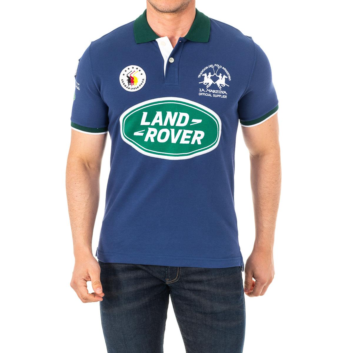 LA MARTINA Heren poloshirt met korte mouwen en reverskraag 2MPD17 S veelkleurig