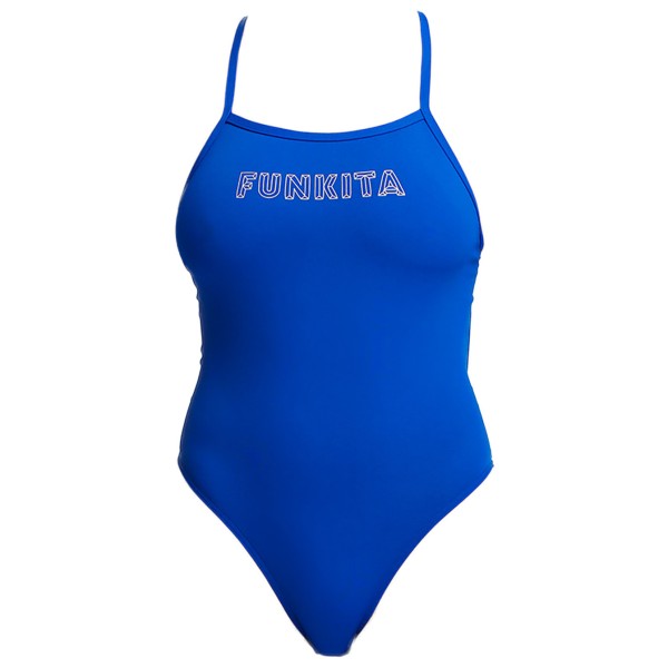 Funkita - Women's Tie Me Tight One Piece - Badpak, blauw