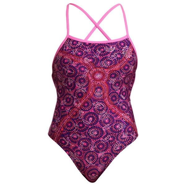 Funkita - Women's Strapped In One Piece - Badpak, purper