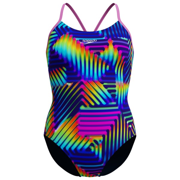 Speedo - Women's Digital Fixed Crossback - Badpak, meerkleurig