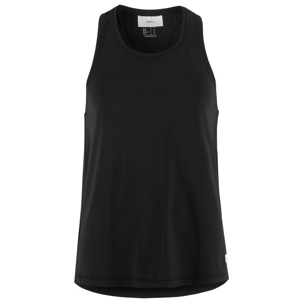 Craft - Women's Collective Singlet - Tanktop, zwart