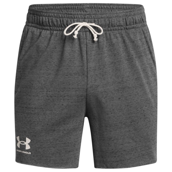 Under Armour - Rival Terry 6'' Short - Short, grijs