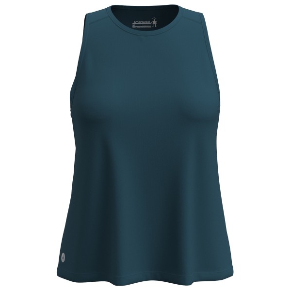 Smartwool - Women's Active Ultralite High Neck Tank - Merino-ondergoed, blauw