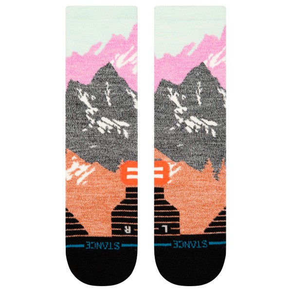 Stance - Women's Out Of Range Mid Wool Crew - Multifunctionele sokken, grijs