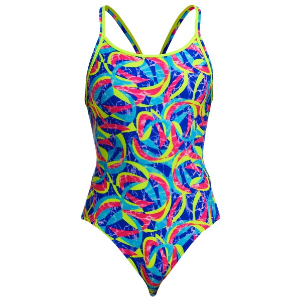 Funkita - Women's Diamond Back One Piece - Badpak, meerkleurig