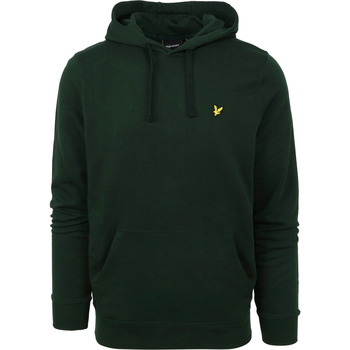 Sweater Lyle And Scott Hoodie Donkergroen