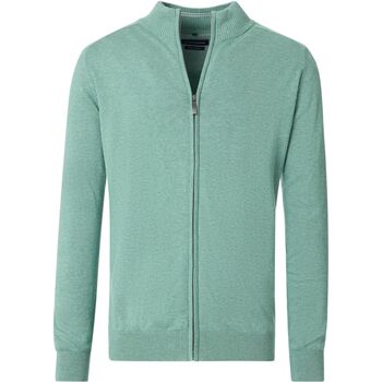 Sweater Casa Moda Vest Zip Lichtgroen