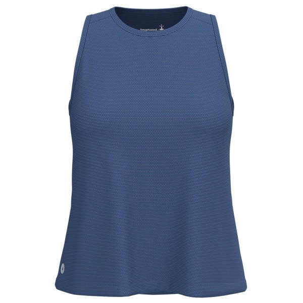 Smartwool - Women's Active Mesh High Neck Tank - Tanktop, blauw