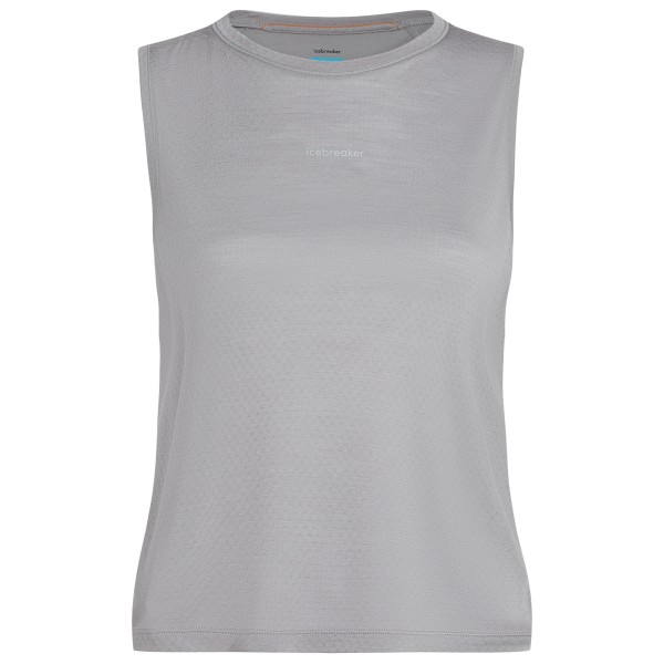 Icebreaker - Women's Merino 125 Cool-Lite Speed Tank - Tanktop, grijs