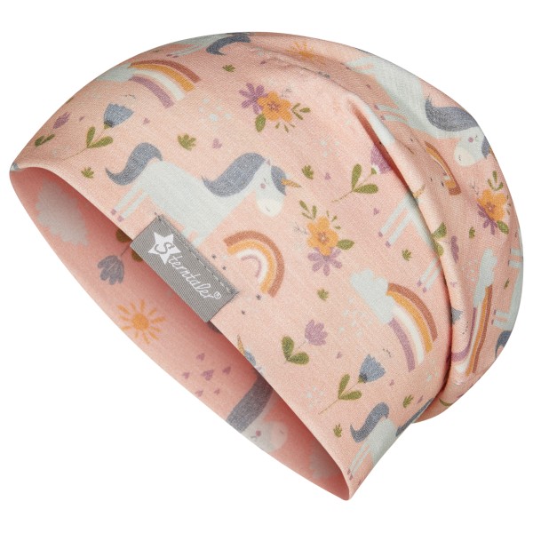 Sterntaler - Kid's Beanie Einhörner - Muts, roze