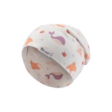 Sterntaler Beanie onderwater ecru