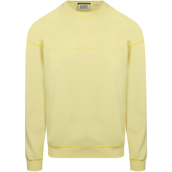 Scotch & Soda Sweater Scotch & Soda Sweater Core Logo Geel