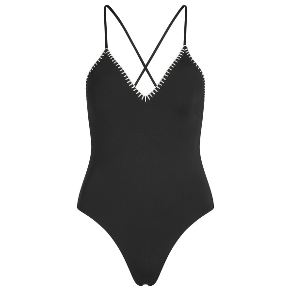 O'Neill - Women's Saltwater Jaida Crochet Swimsuit - Badpak, zwart