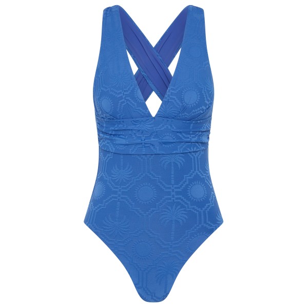 Seafolly - Women's  Collective Cross Back One Piece - Badpak, blauw