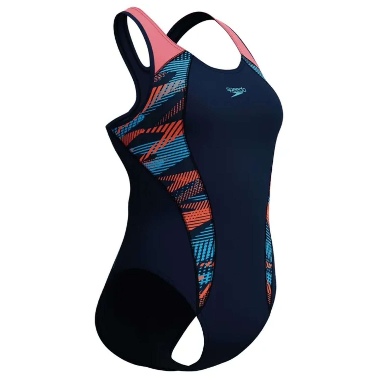Speedo Eco+ Plastisol Laneback Badpak Dames 2XL/44