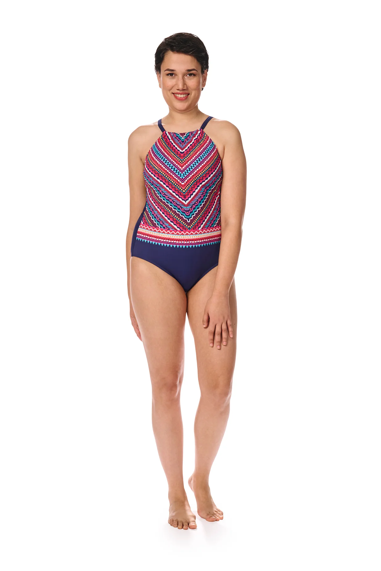 Amoena Thassos prothese badpak thassos op hn c0478 c0478 navy/ multi