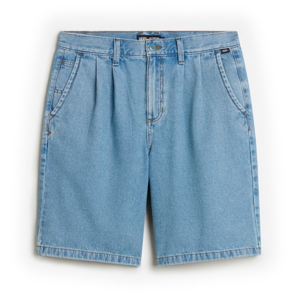 Vans - Authentic Chino Loose Pleated Denim Shorts - Short, blauw