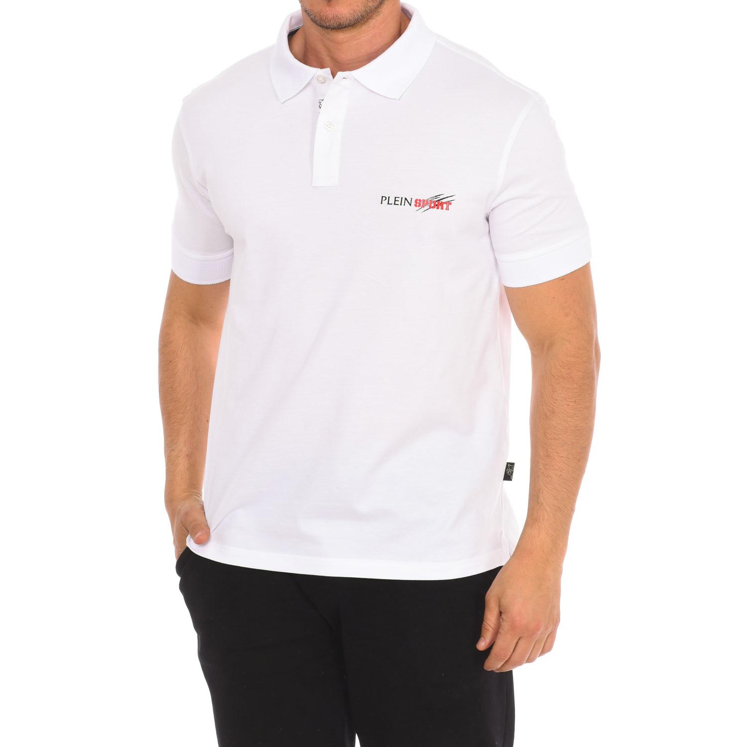 BlackPrice PIPS511 Heren Poloshirt met Korte Mouwen L wit