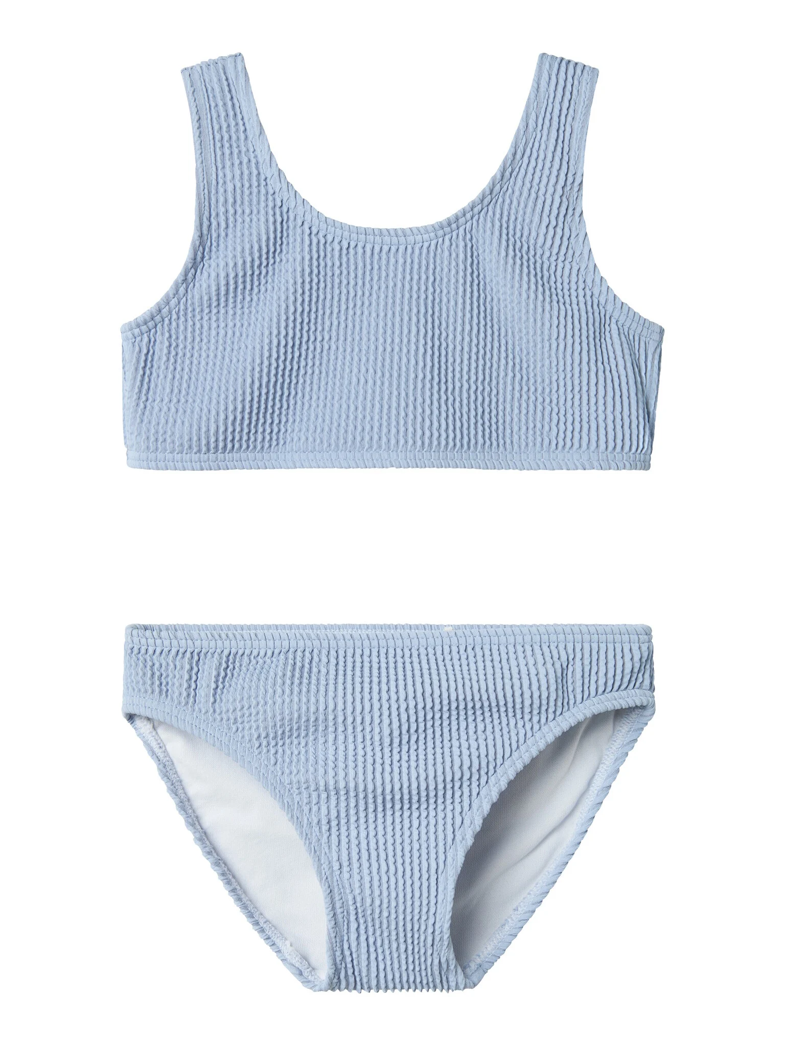Name It Meisjes bikini set nkfziba gestreept met kliksluiting