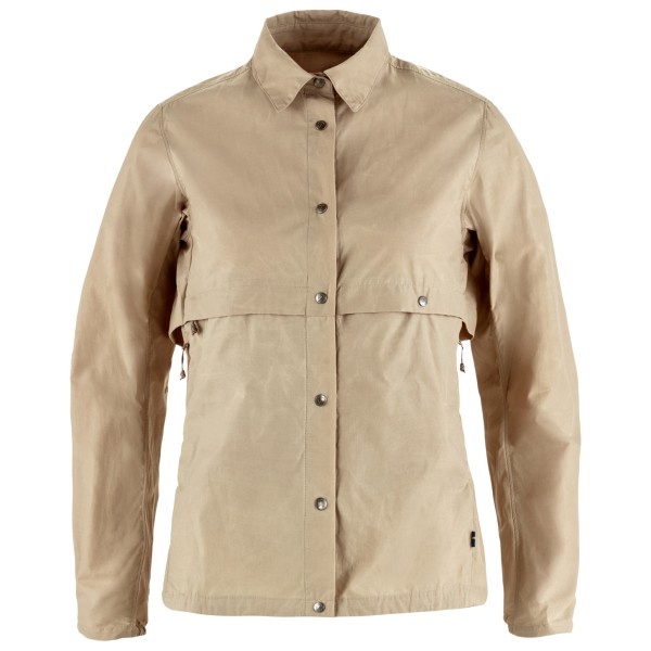 Fjällräven - Women's Hoja Rider's Wind Jacket - Windjack, beige
