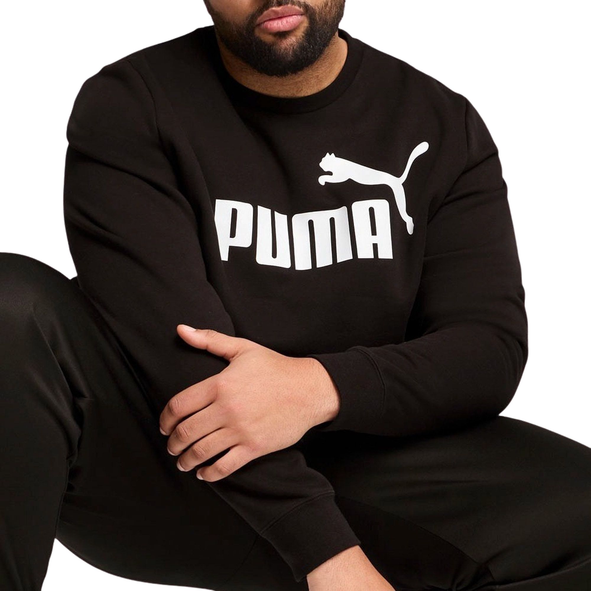 Puma Essentials No. 1ogo Fleece Crew Sweater Heren