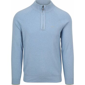 Sweater New Zealand Auckland NZA Half Zip Trui Ralph Lichtblauw